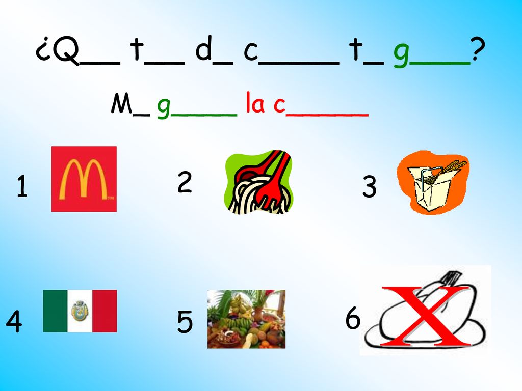 ¿Q__ t__ d_ c____ t_ g___