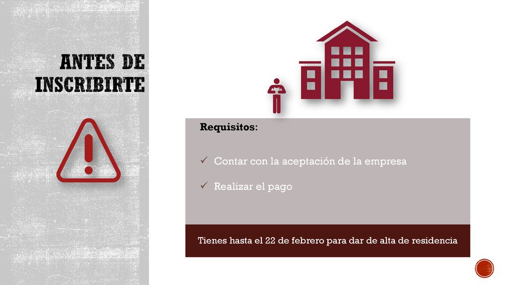 Tienes hasta el 22 de febrero para dar de alta de residencia