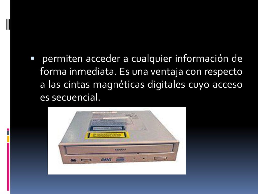 permiten acceder a cualquier información de forma inmediata