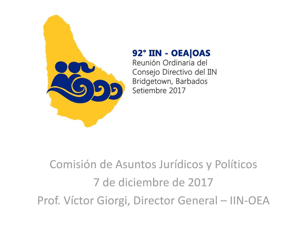 Comisión de Asuntos Jurídicos y Políticos 7 de diciembre de 2017
