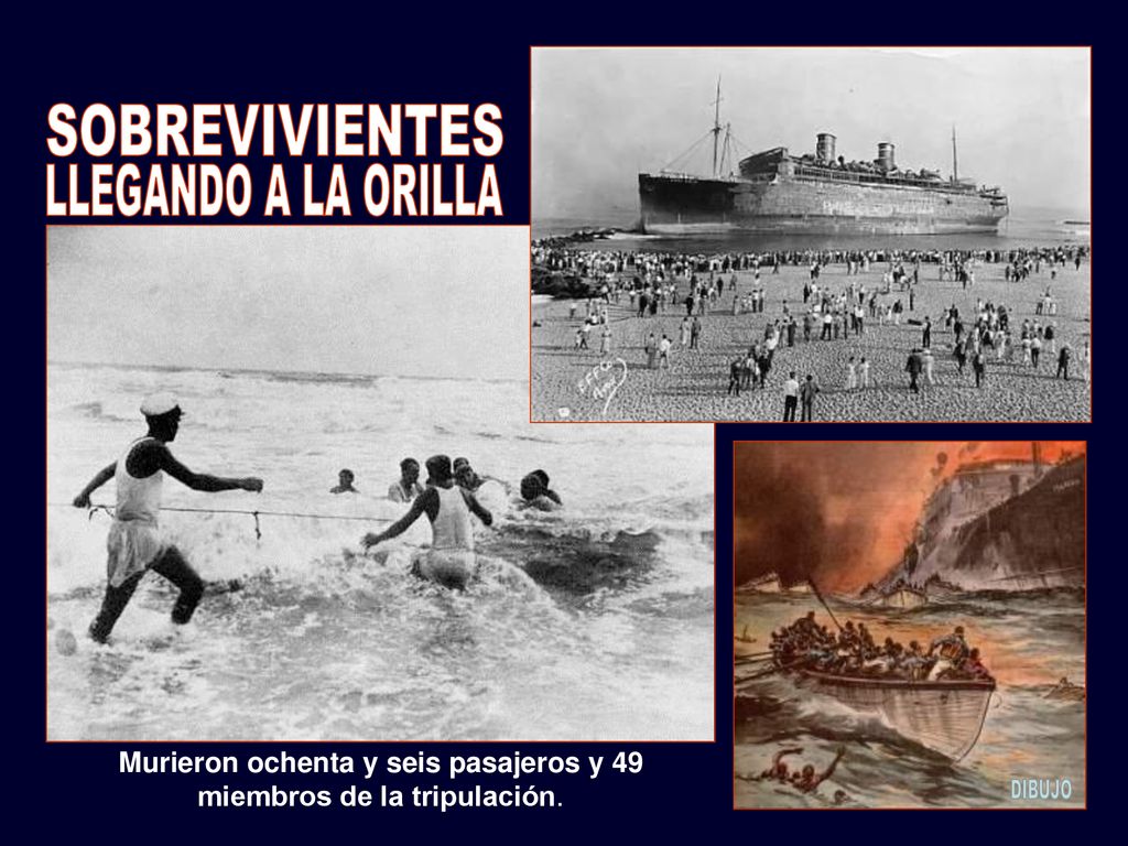 Murieron ochenta y seis pasajeros y 49 miembros de la tripulación.