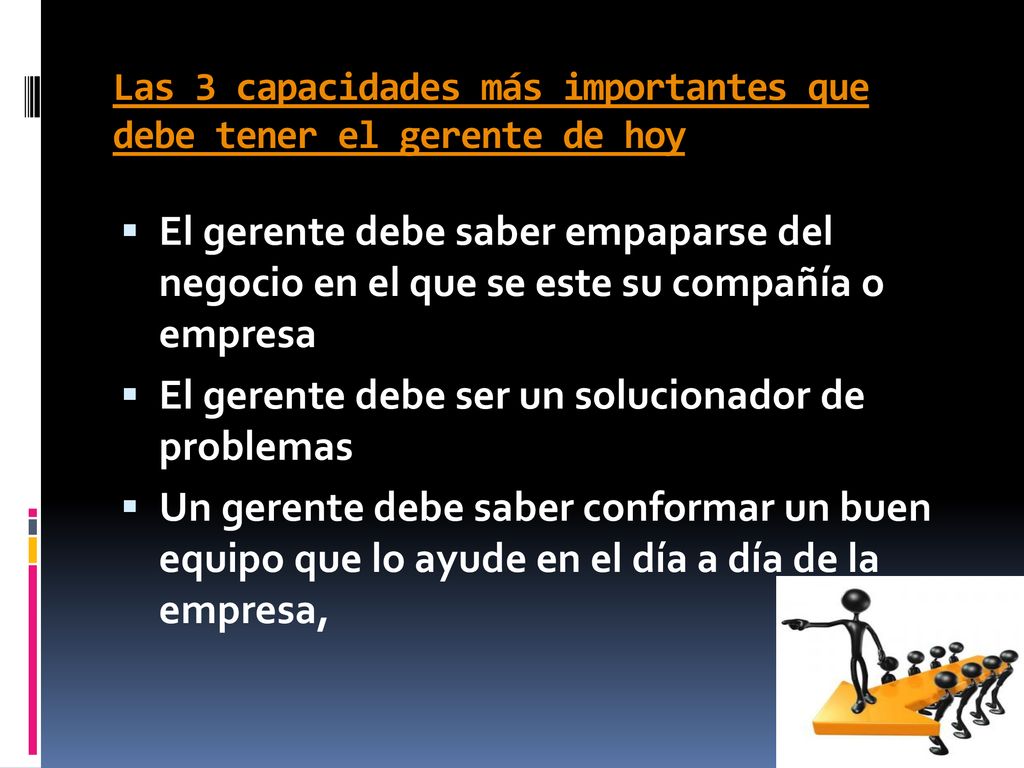 Las 3 capacidades más importantes que debe tener el gerente de hoy