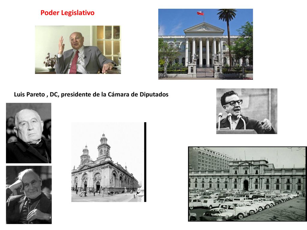 Poder Legislativo Luis Pareto , DC, presidente de la Cámara de Diputados