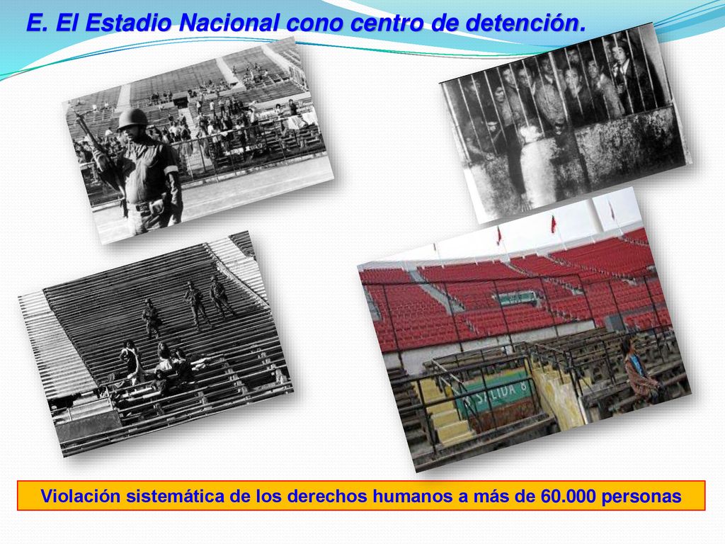 Violación sistemática de los derechos humanos a más de personas