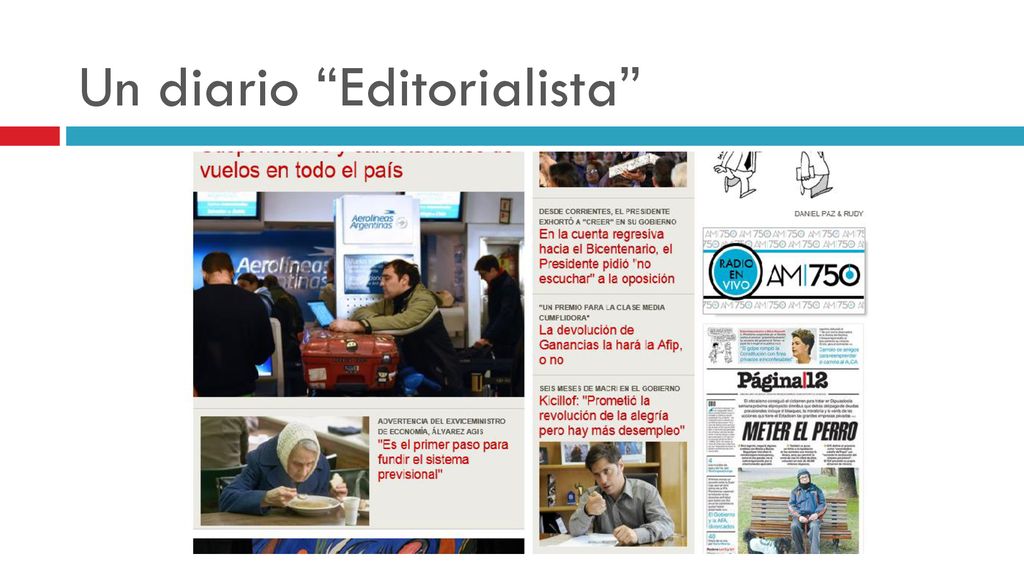 Un diario Editorialista