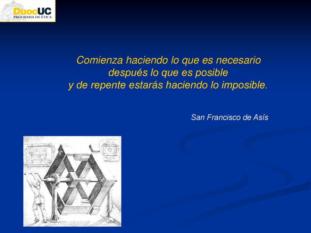 Comienza haciendo lo que es necesario después lo que es posible