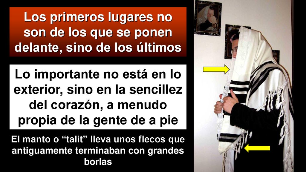 Los primeros lugares no son de los que se ponen delante, sino de los últimos