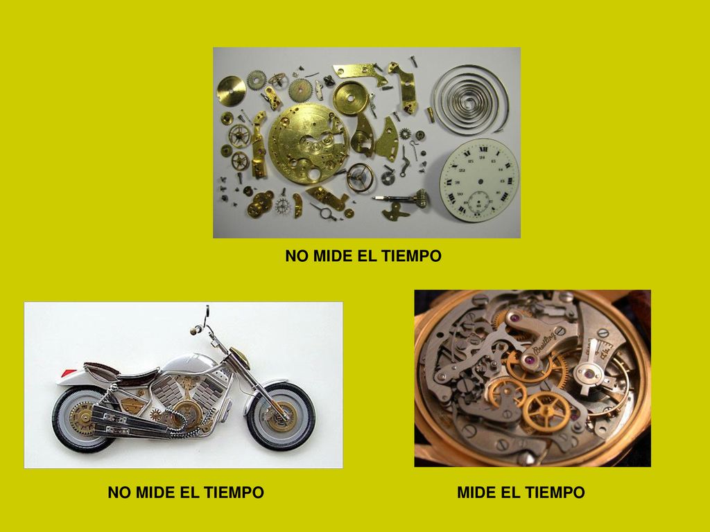 NO MIDE EL TIEMPO NO MIDE EL TIEMPO MIDE EL TIEMPO