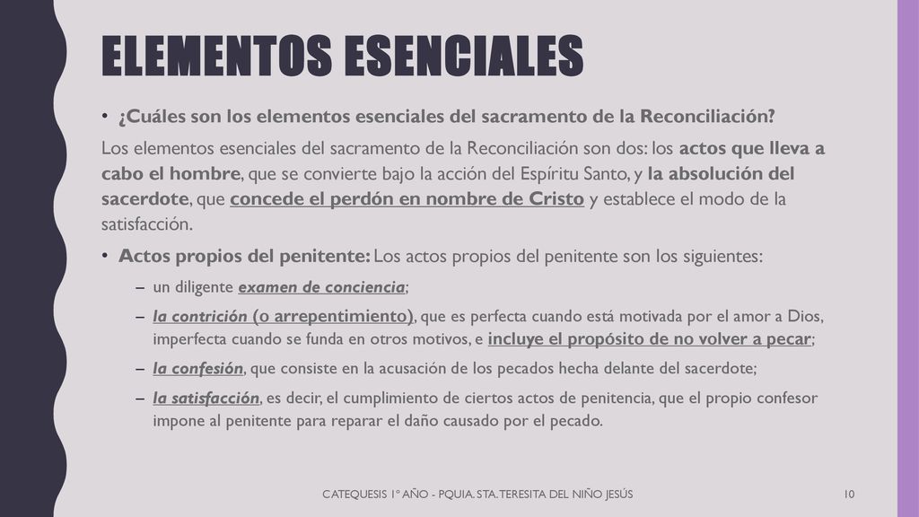 CATEQUESIS 1º AÑO - PQUIA. STA. TERESITA DEL NIÑO JESÚS