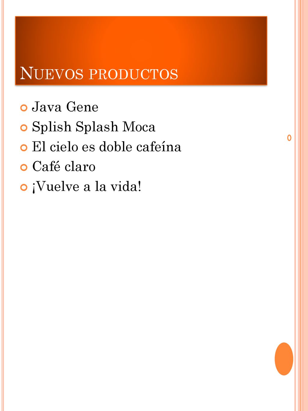 Nuevos productos Java Gene Splish Splash Moca