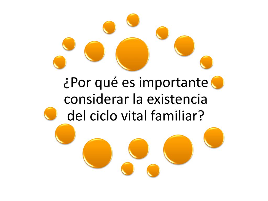 ¿Por qué es importante considerar la existencia del ciclo vital familiar