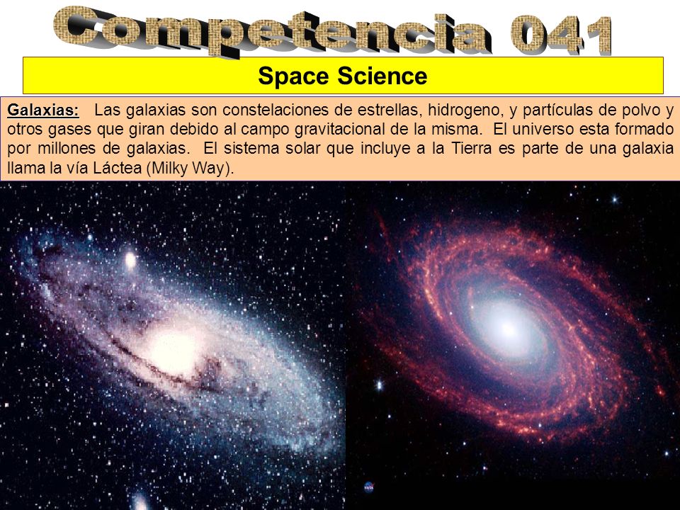 Competencia 041 Space Science