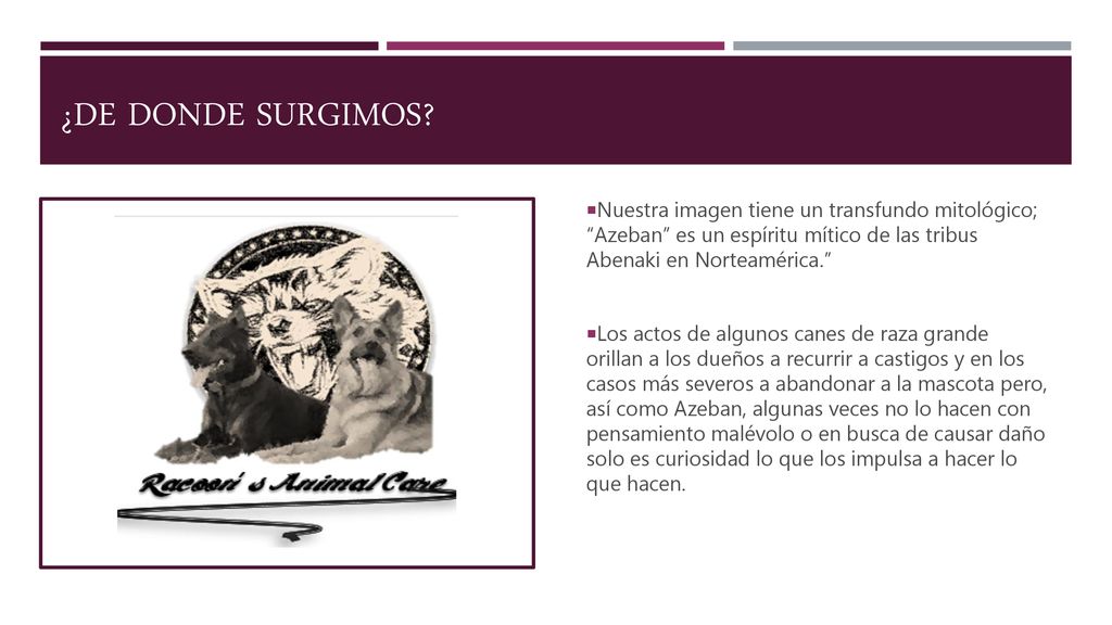 ¿De donde surgimos Nuestra imagen tiene un transfundo mitológico; Azeban es un espíritu mítico de las tribus Abenaki en Norteamérica.