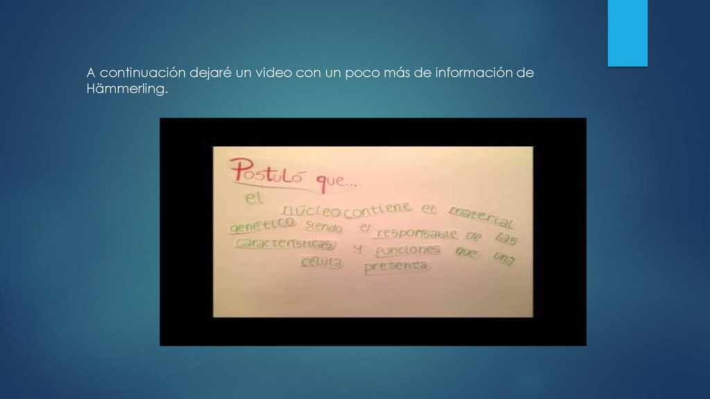 A continuación dejaré un video con un poco más de información de Hämmerling.