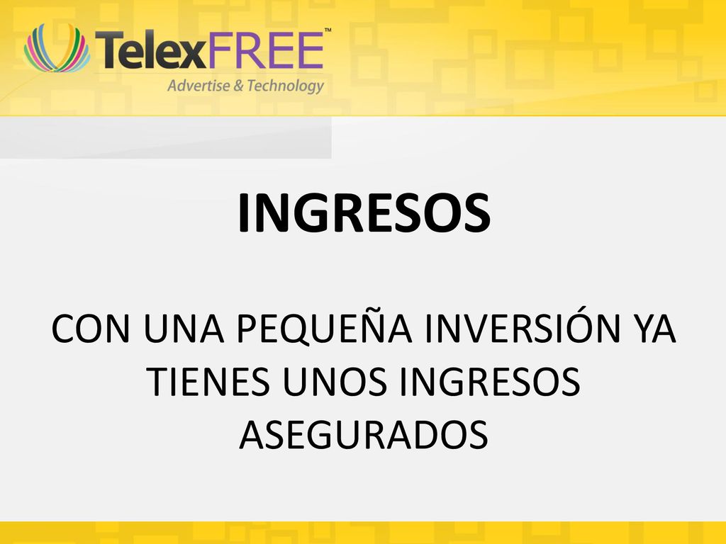 INGRESOS CON UNA PEQUEÑA INVERSIÓN YA TIENES UNOS INGRESOS ASEGURADOS