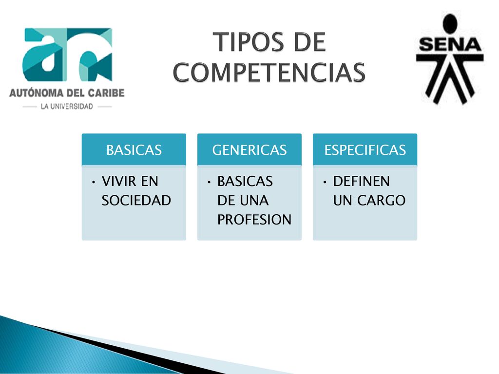 TIPOS DE COMPETENCIAS BASICAS VIVIR EN SOCIEDAD GENERICAS
