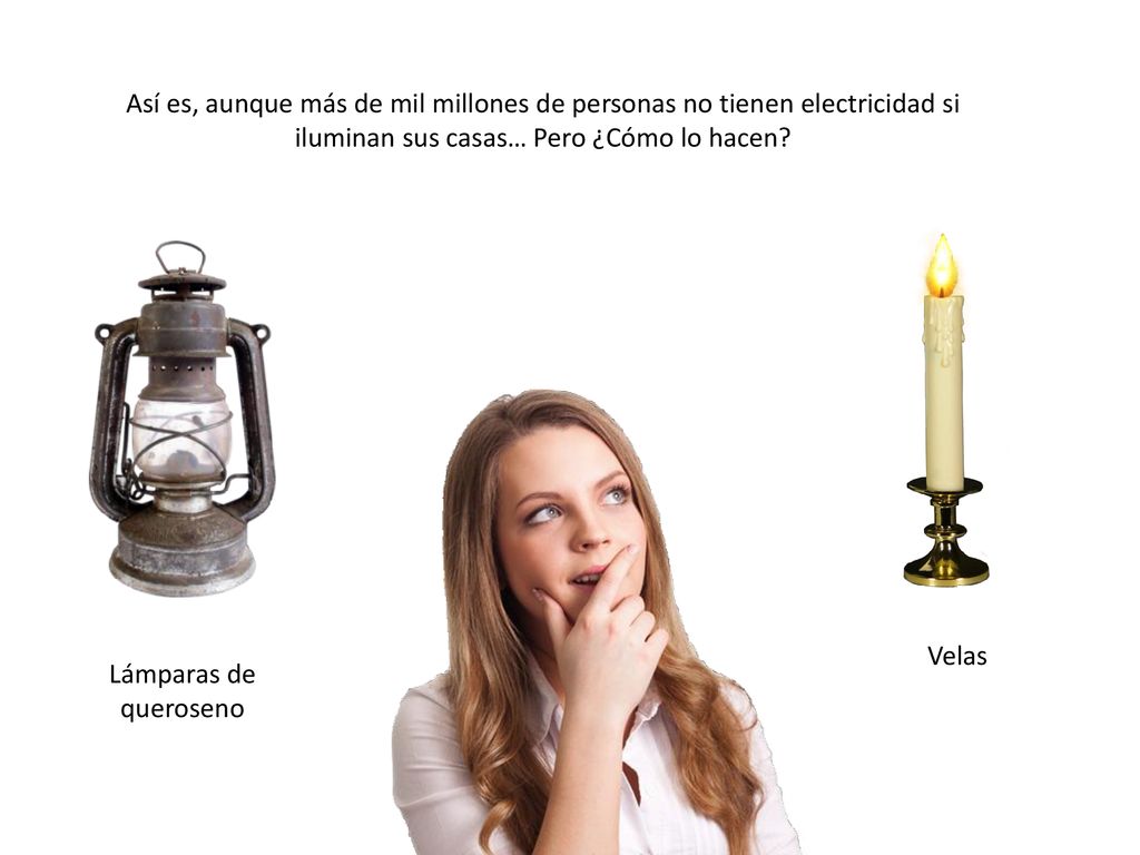 Así es, aunque más de mil millones de personas no tienen electricidad si iluminan sus casas… Pero ¿Cómo lo hacen