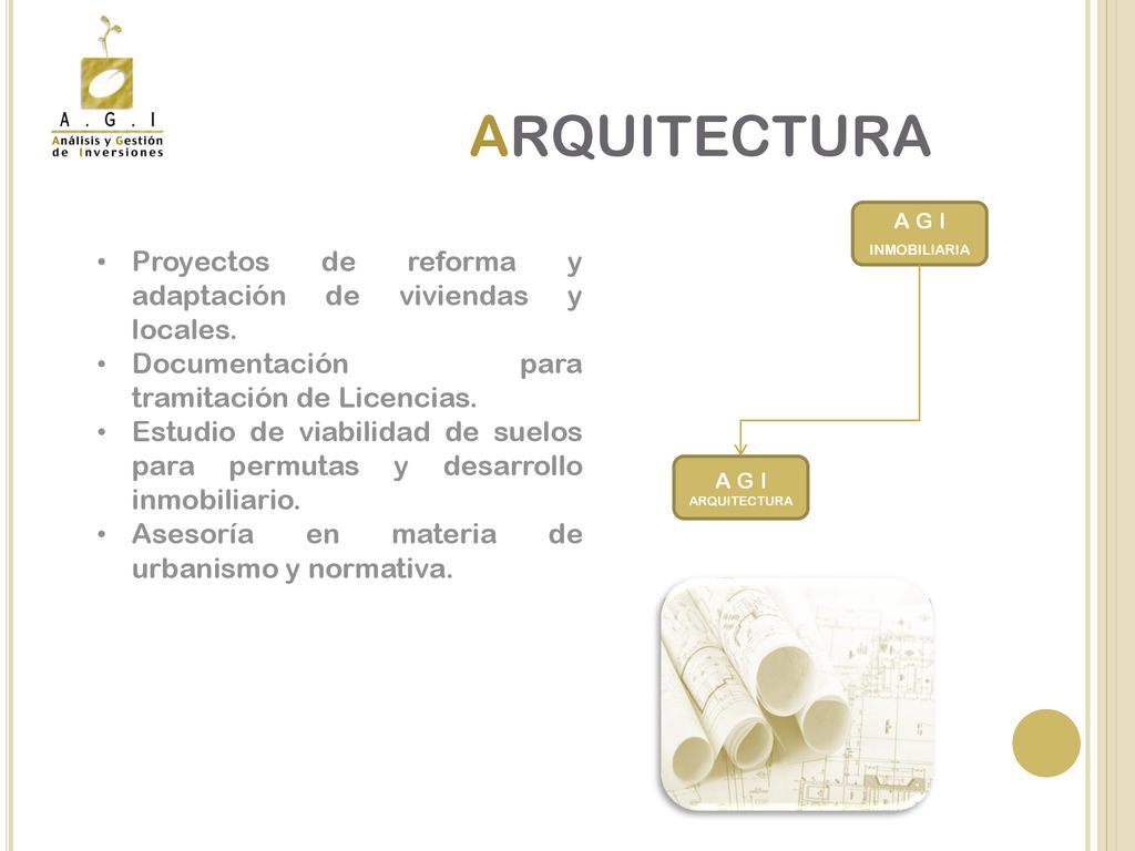 ARQUITECTURA Proyectos de reforma y adaptación de viviendas y locales.