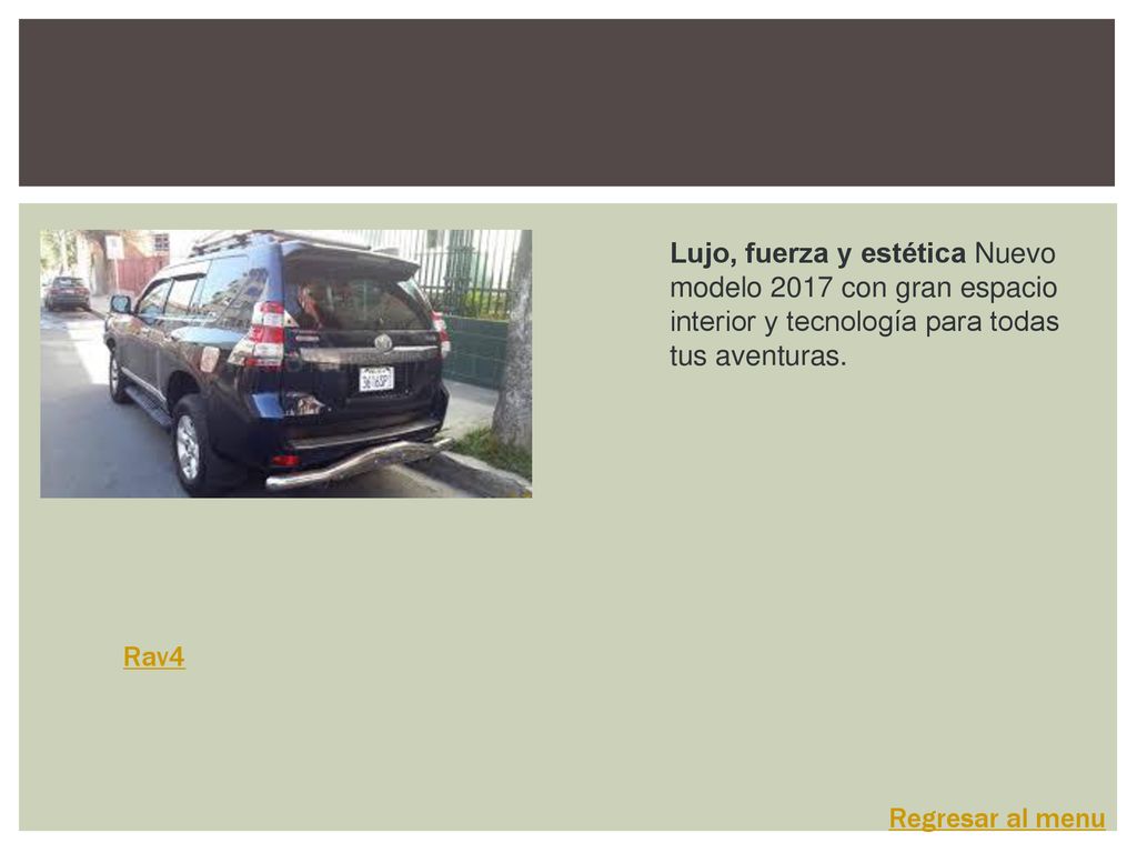 Lujo, fuerza y estética Nuevo modelo 2017 con gran espacio interior y tecnología para todas tus aventuras.