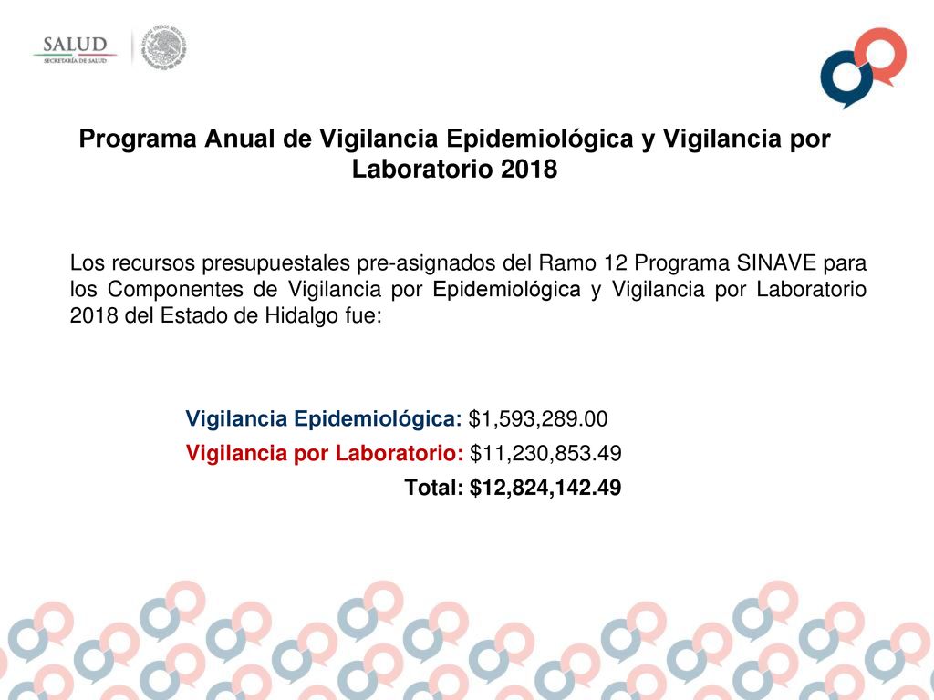 Programa Anual de Vigilancia Epidemiológica y Vigilancia por Laboratorio 2018
