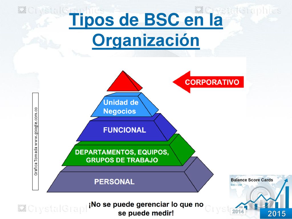 Tipos de BSC en la Organización