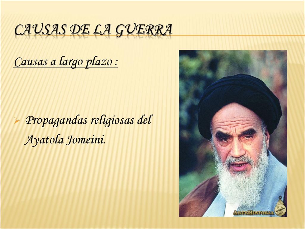 CAUSAS DE LA GUERRA Causas a largo plazo : Propagandas religiosas del