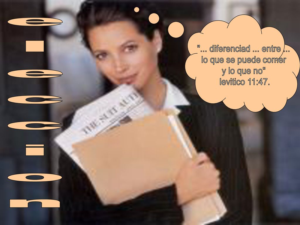 eleccion ... diferenciad ... entre ... lo que se puede comer