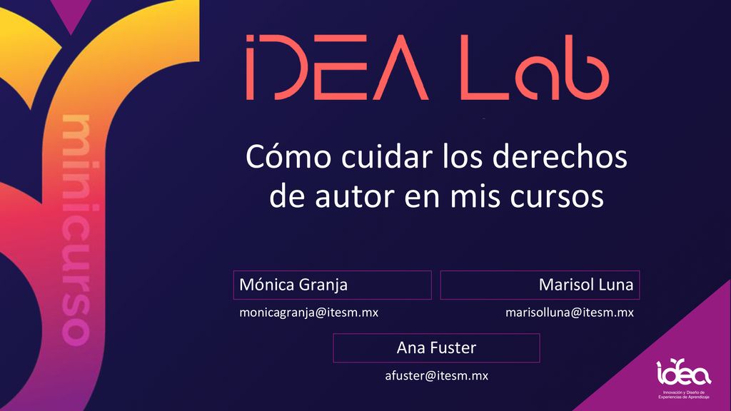 Cómo cuidar los derechos de autor en mis cursos