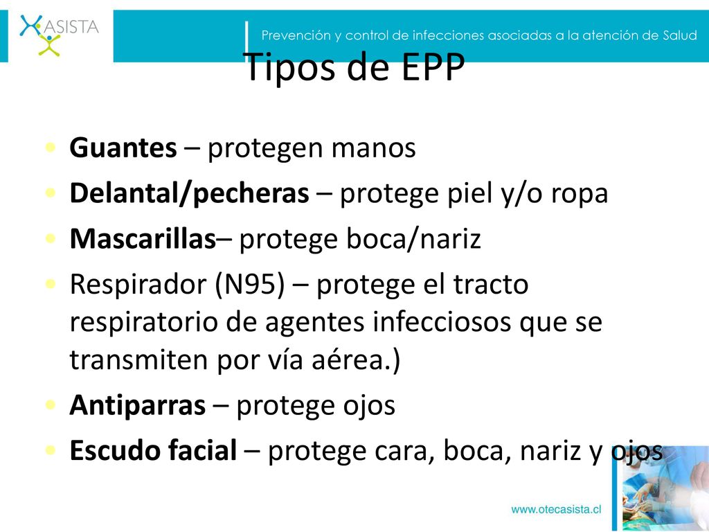 Tipos de EPP Guantes – protegen manos