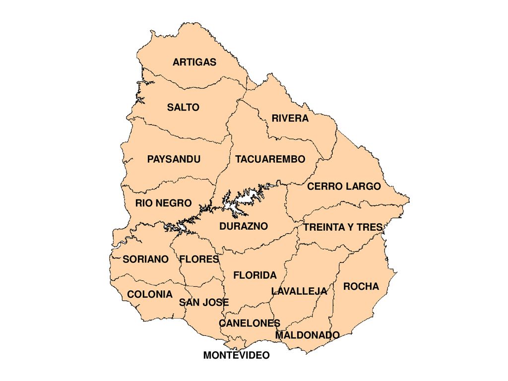 ARTIGAS SALTO. RIVERA. PAYSANDU. TACUAREMBO. CERRO LARGO. RIO NEGRO. DURAZNO. TREINTA Y TRES.