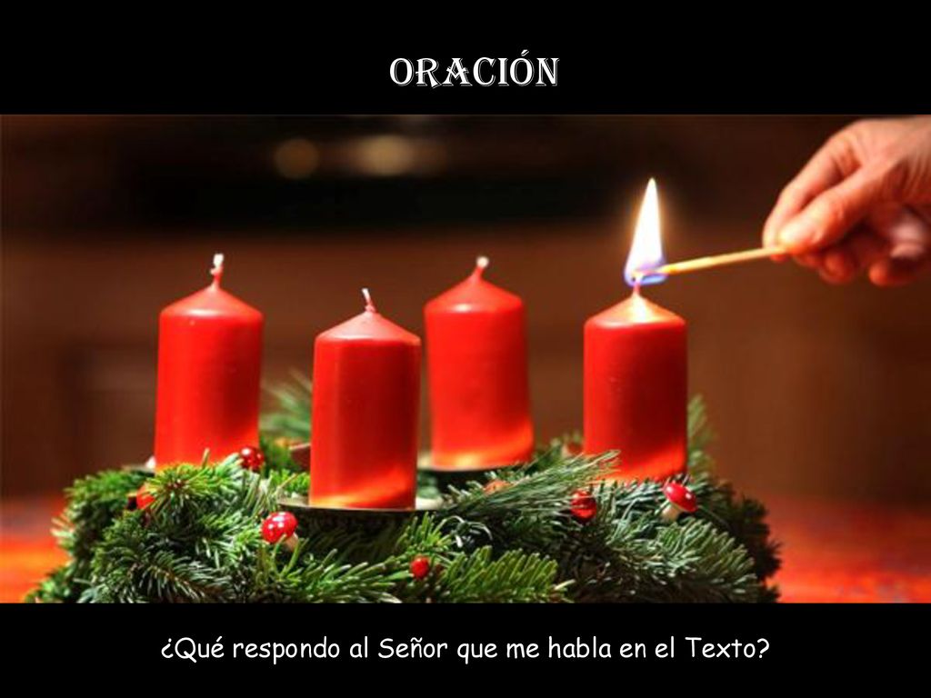¿Qué respondo al Señor que me habla en el Texto