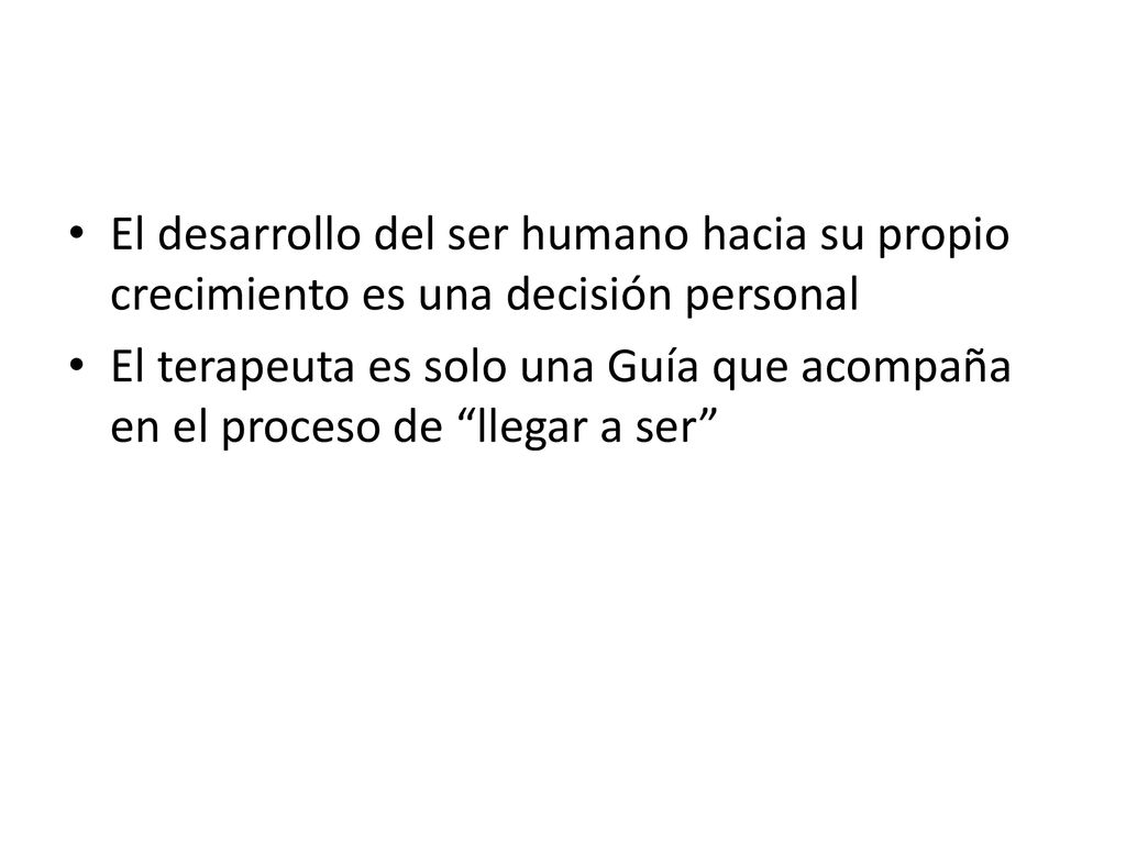 El desarrollo del ser humano hacia su propio crecimiento es una decisión personal