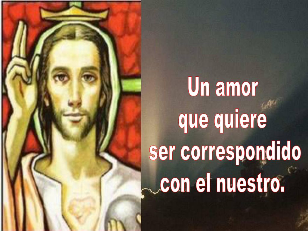 Un amor que quiere ser correspondido con el nuestro.