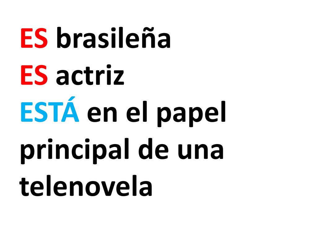 ES brasileña ES actriz ESTÁ en el papel principal de una telenovela