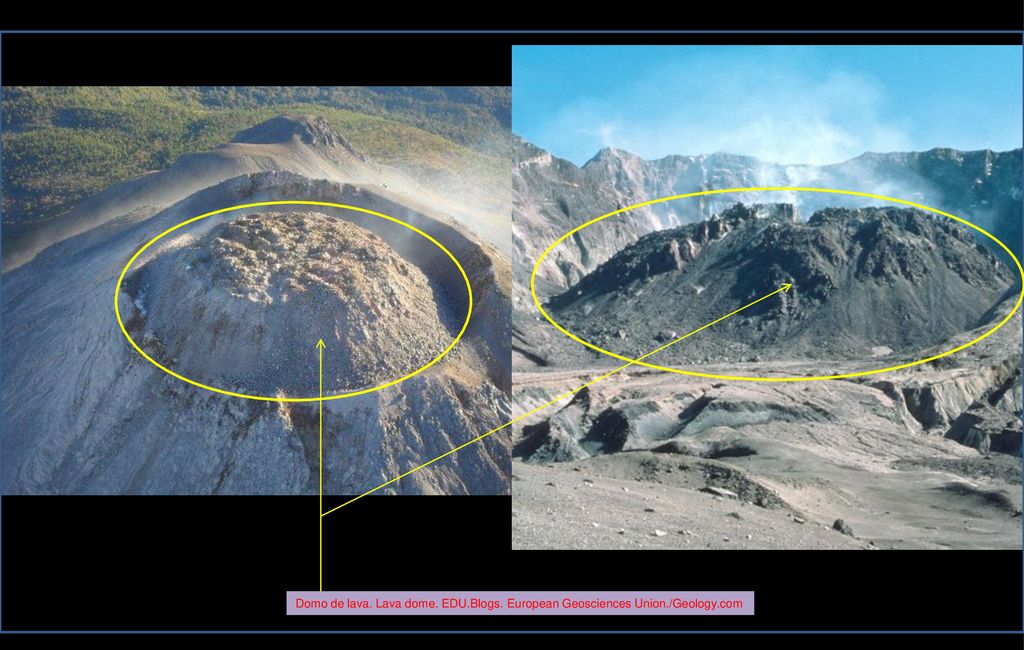 Domo de lava. Lava dome. EDU. Blogs. European Geosciences Union