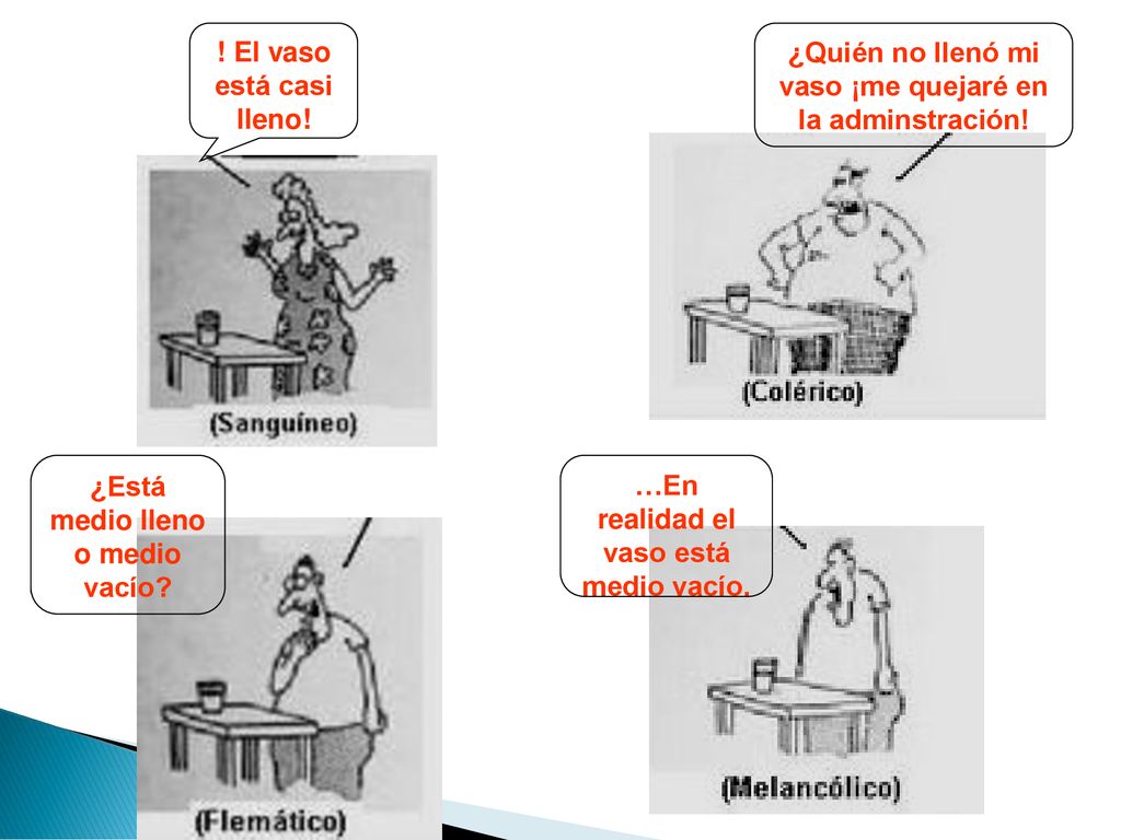 ¿Quién no llenó mi vaso ¡me quejaré en la adminstración!
