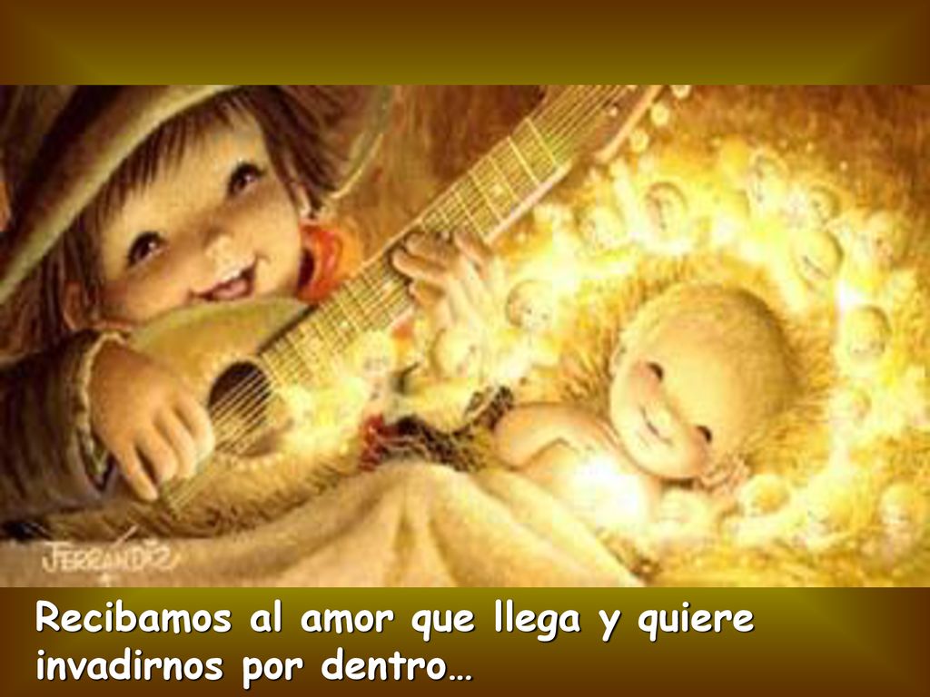 Recibamos al amor que llega y quiere invadirnos por dentro…