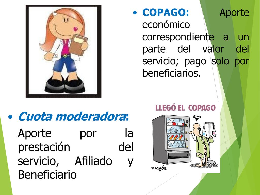 Aporte por la prestación del servicio, Afiliado y Beneficiario