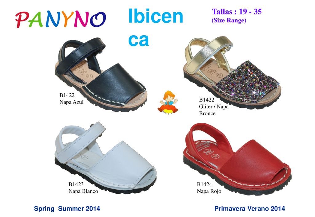 Ibicenca Tallas : (Size Range) Spring Summer 2014