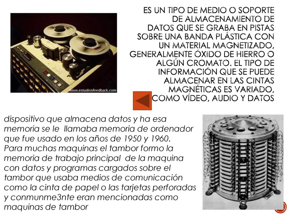 Es un tipo de medio o soporte de almacenamiento de datos que se graba en pistas sobre una banda plástica con un material magnetizado, generalmente óxido de hierro o algún cromato. El tipo de información que se puede almacenar en las cintas magnéticas es variado, como vídeo, audio y datos