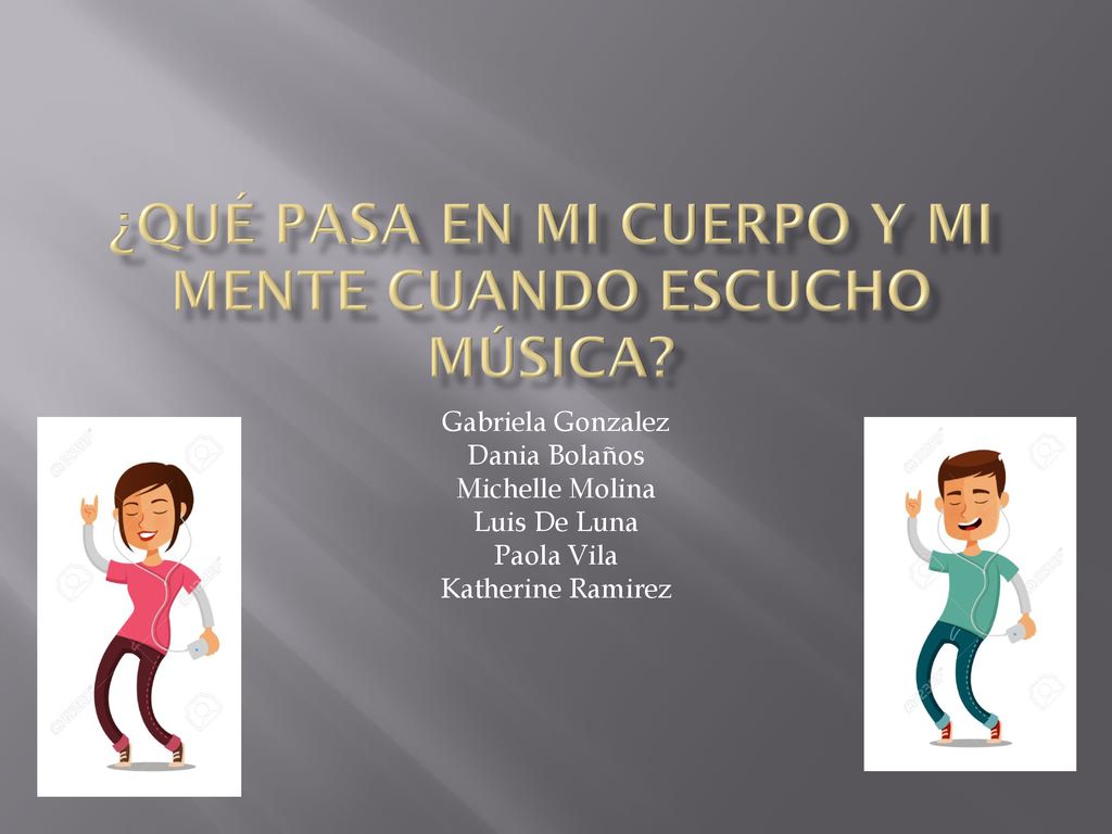 ¿Qué pasa en mi cuerpo y mi mente cuando escucho música