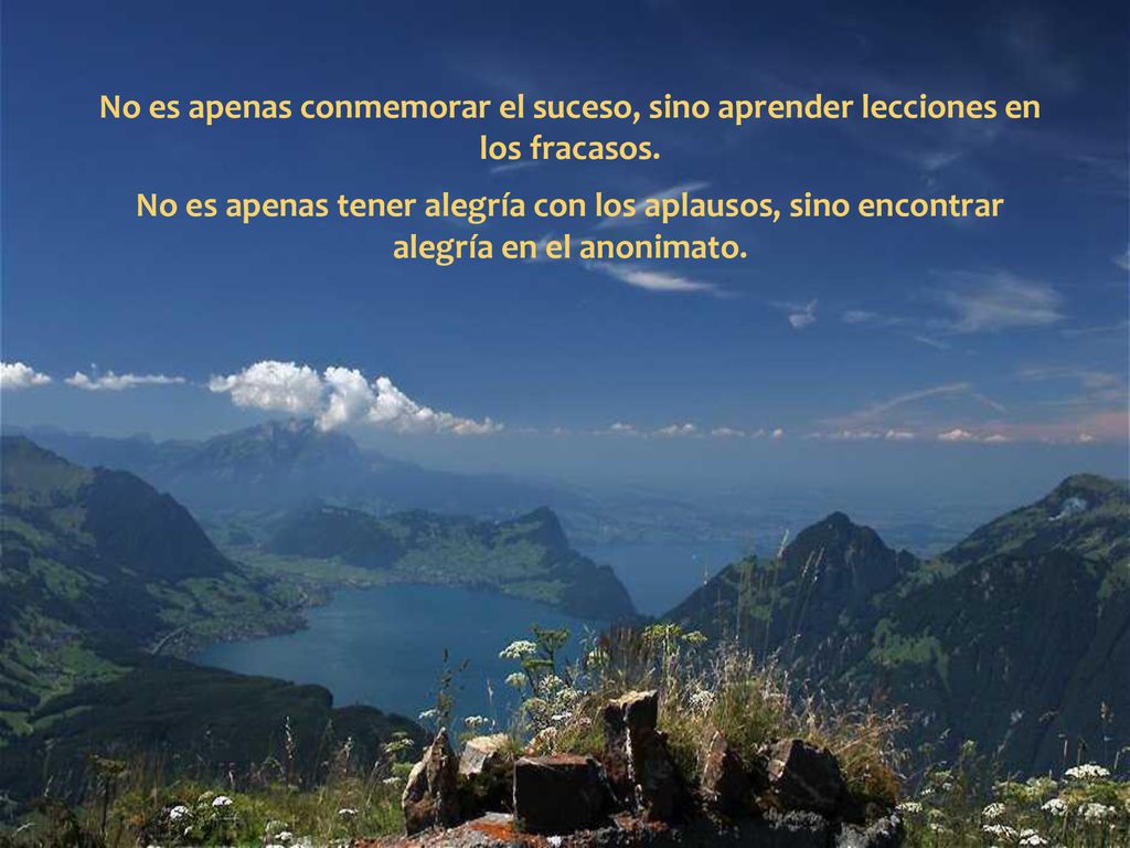 No es apenas conmemorar el suceso, sino aprender lecciones en los fracasos.