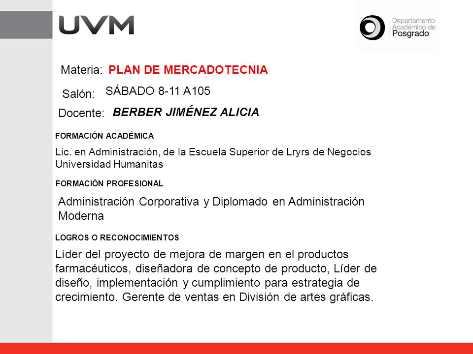 Administración Corporativa y Diplomado en Administración Moderna