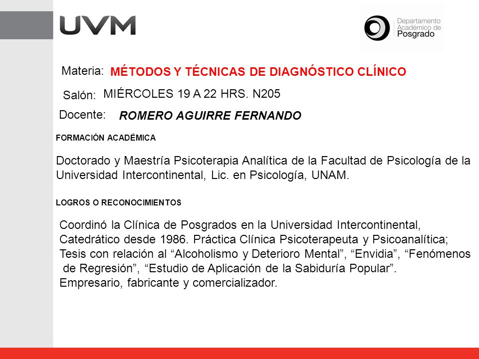 MÉTODOS Y TÉCNICAS DE DIAGNÓSTICO CLÍNICO