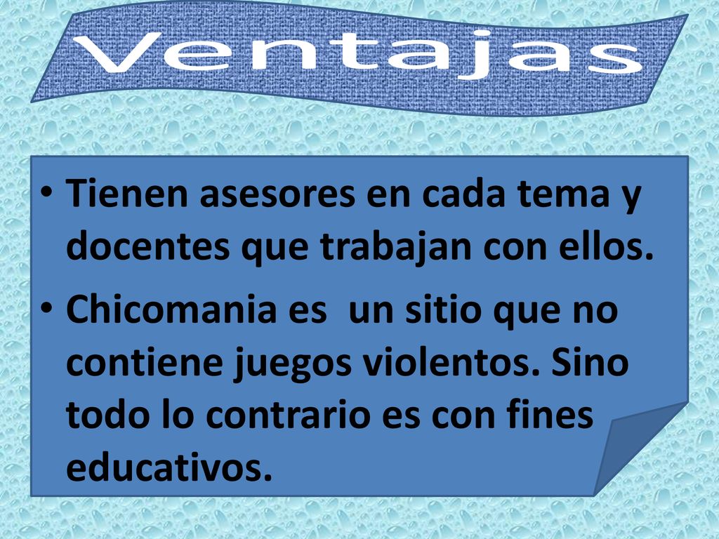 Tienen asesores en cada tema y docentes que trabajan con ellos.