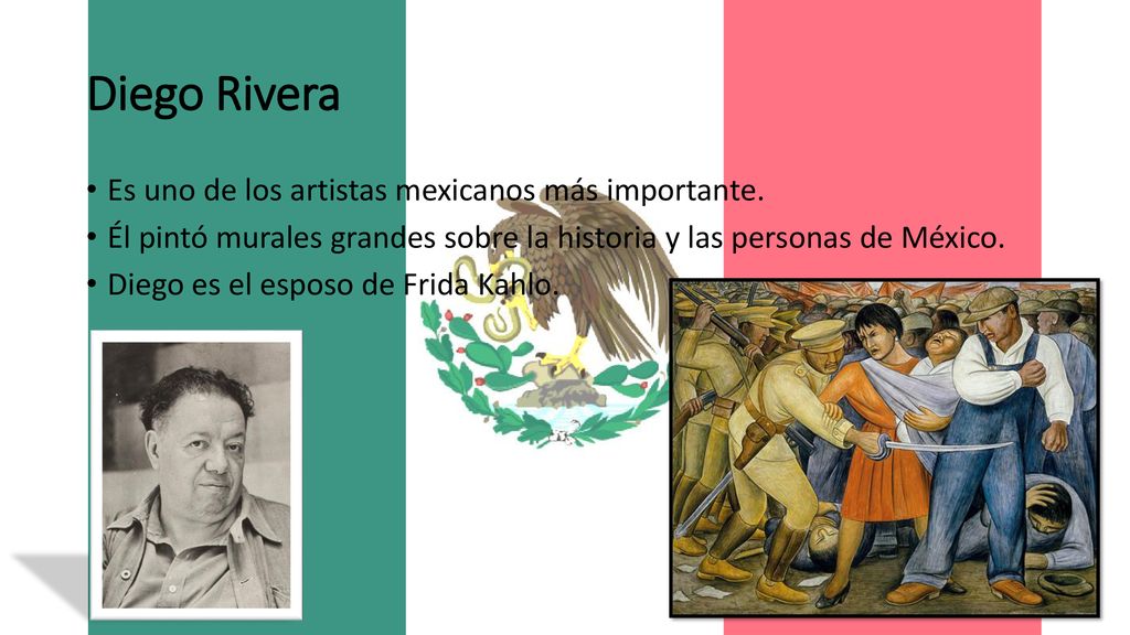 Diego Rivera Es uno de los artistas mexicanos más importante.