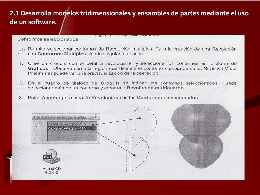 2.1 Desarrolla modelos tridimensionales y ensambles de partes mediante el uso de un software.