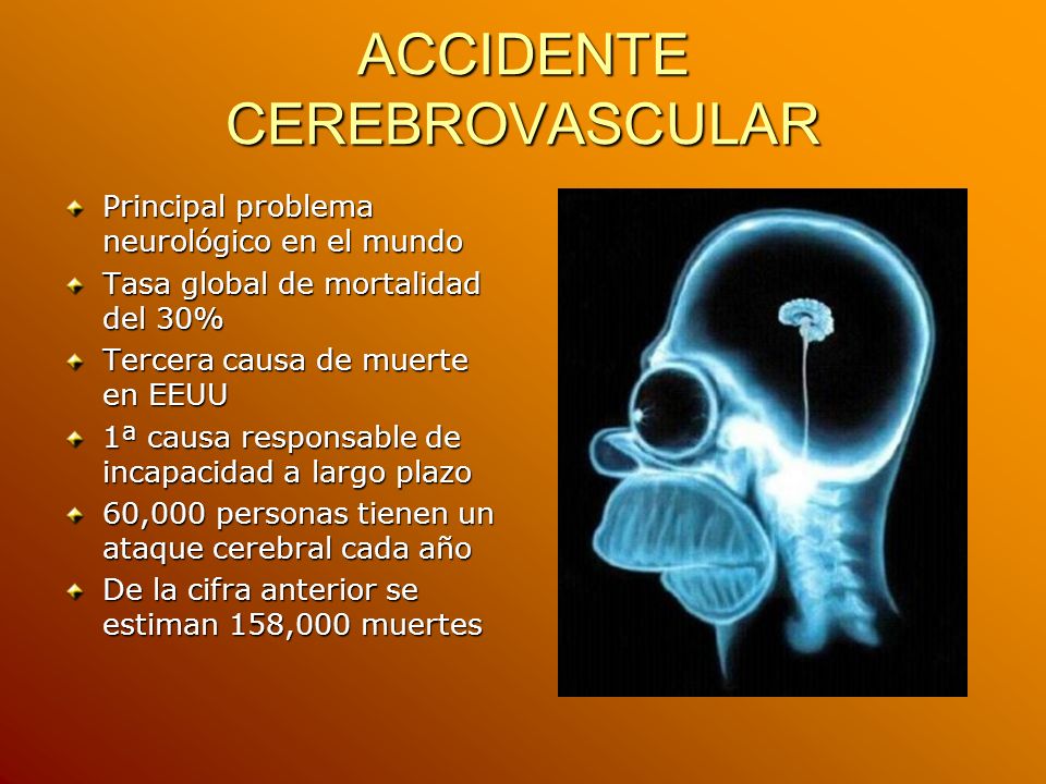 ACCIDENTE CEREBROVASCULAR