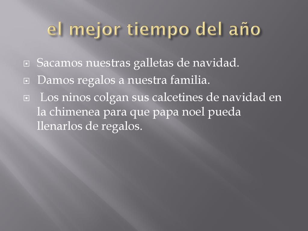 el mejor tiempo del año Sacamos nuestras galletas de navidad.