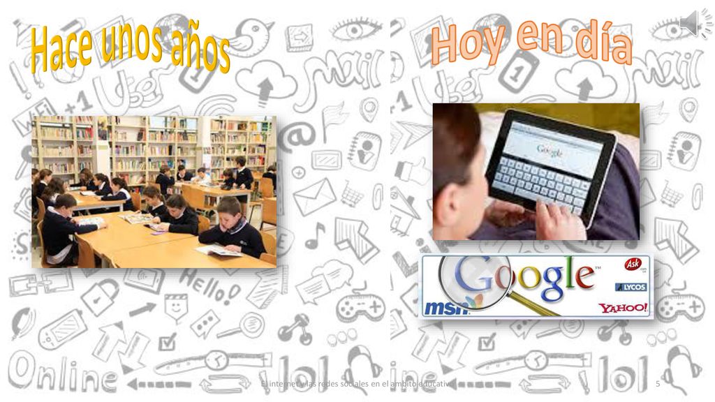 El internet y las redes sociales en el ambito educativo